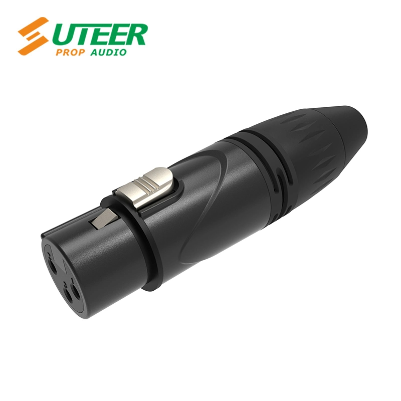 3-Pin XLR Connector/6.35 mm Phone Plug/3.5 mm Smartphone Jack/Speakon/RCA/Powercon/Ethercon/BNC Connectors/Speaker Connector/Ethernet Connector/Power Connector